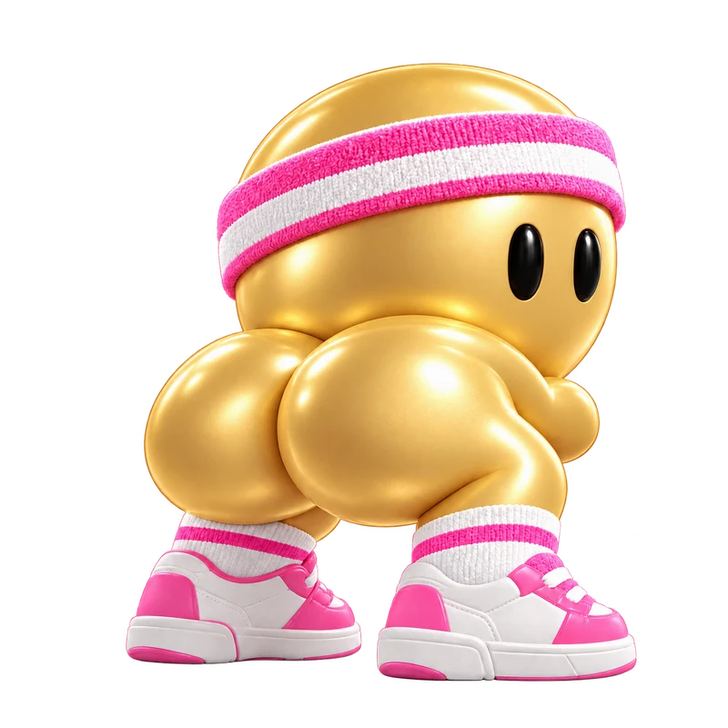 Pip wearing the Gold skin